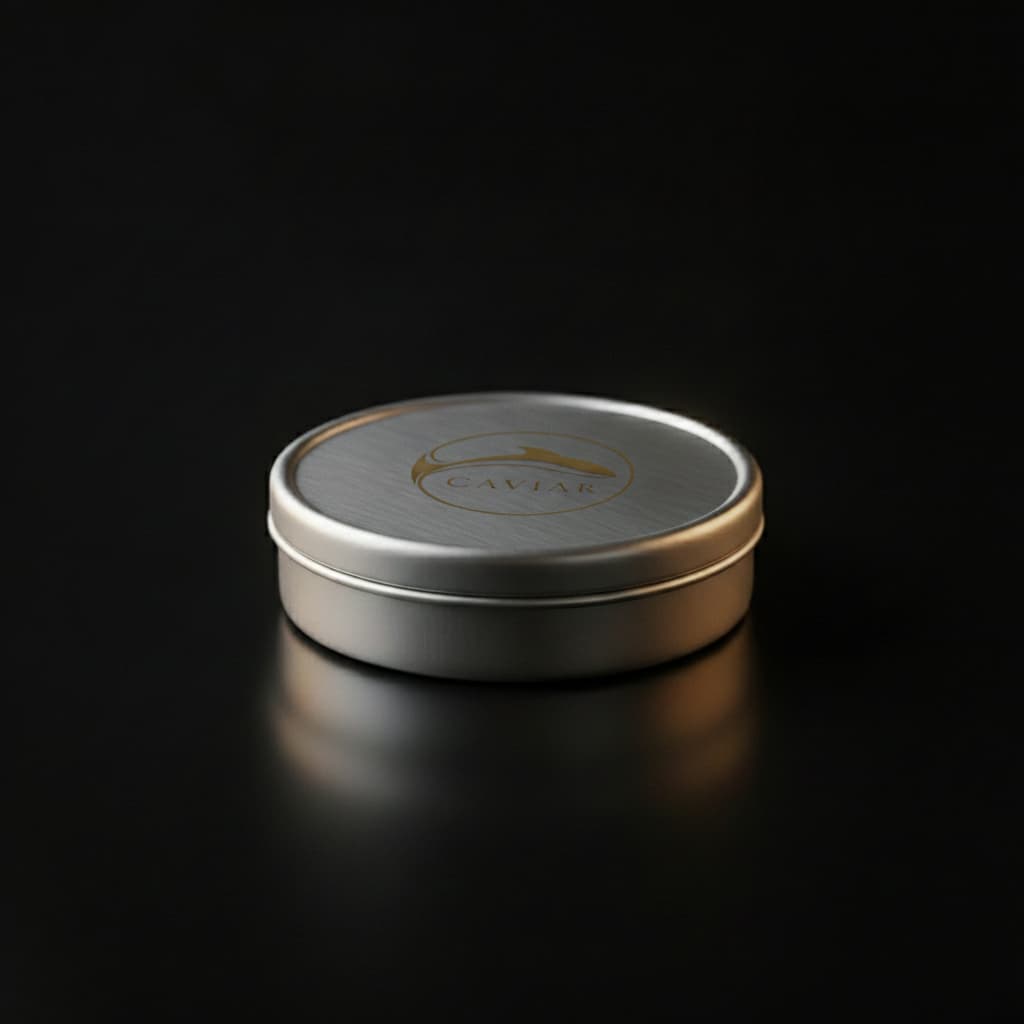 Imperial Beluga caviar tin